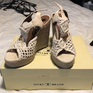 Lucky brand wedges